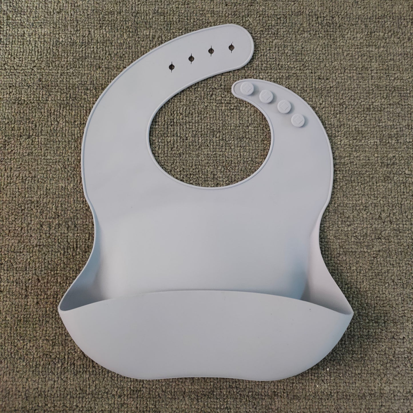Waterproof Silicone Baby Bib – Adjustable, Soft, Easy-Clean