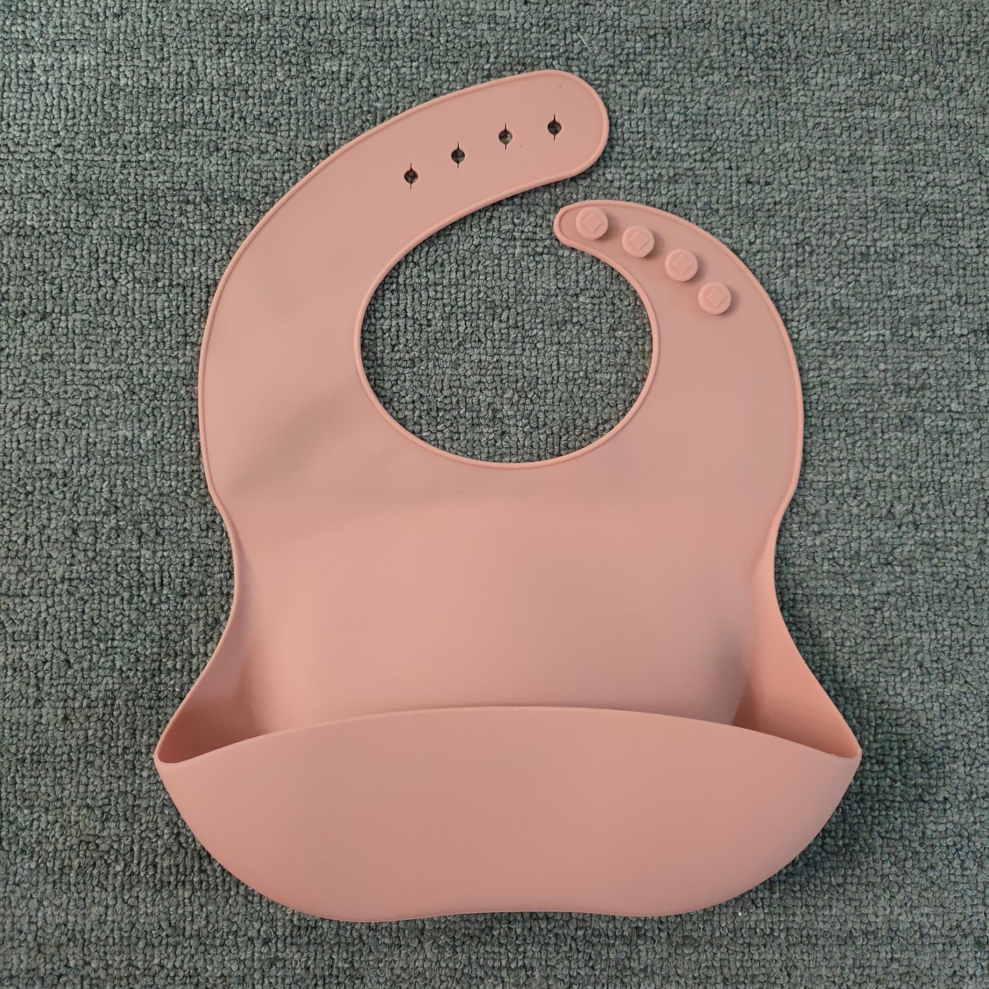 Waterproof Silicone Baby Bib – Adjustable, Soft, Easy-Clean